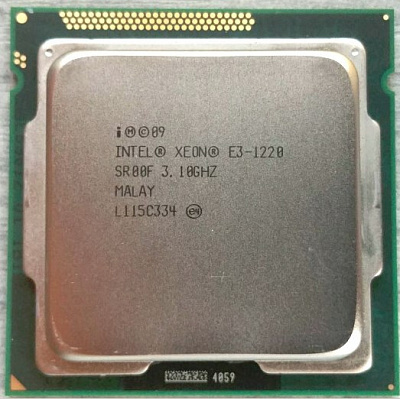 Процессор INTEL XEON E3-1220 – фото