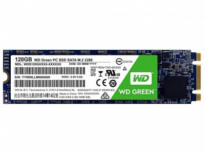 Накопитель SSD M.2 WD GREEN WDS120G2G0B 120Гб #2 – фото