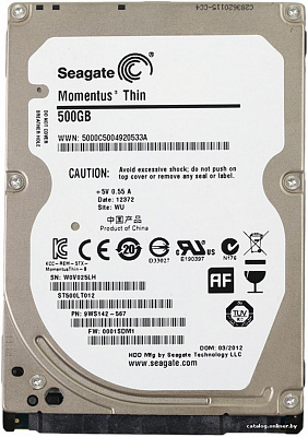 Жесткий диск для ноутбука SEAGATE ST500LT012 500Гб #3 – фото