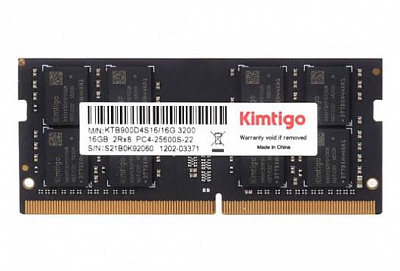 Оперативная память SO-DIMM KIMTIGO KTB900D4S16/16 DDR4 16Гб – фото