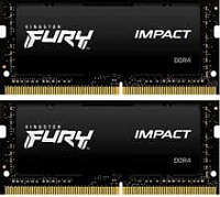 Оперативная память SO-DIMM KINGSTON FURY IMPACT KF426S16IBK2/32 DDR4 32Гб (2*16Гб) – фото