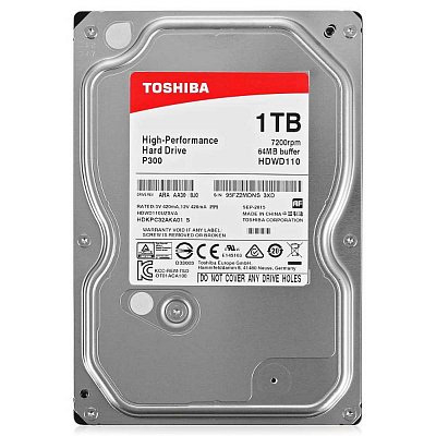 Жесткий диск TOSHIBA HDWD110UZSVA 1Тб (Новый) – фото