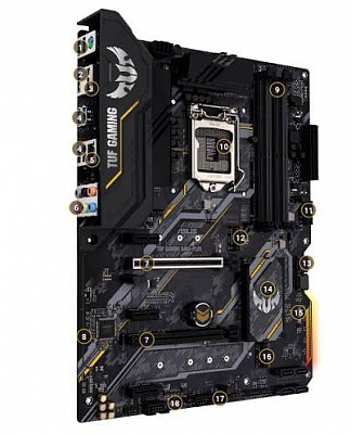 Материнская плата ASUS TUF GAMING B460M-PRO WIFI – фото